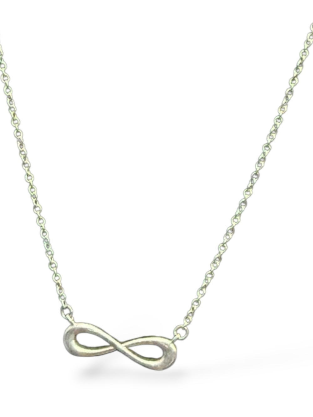 Tiffany Infinity Pendant Necklace Adjustable 16" - 18"